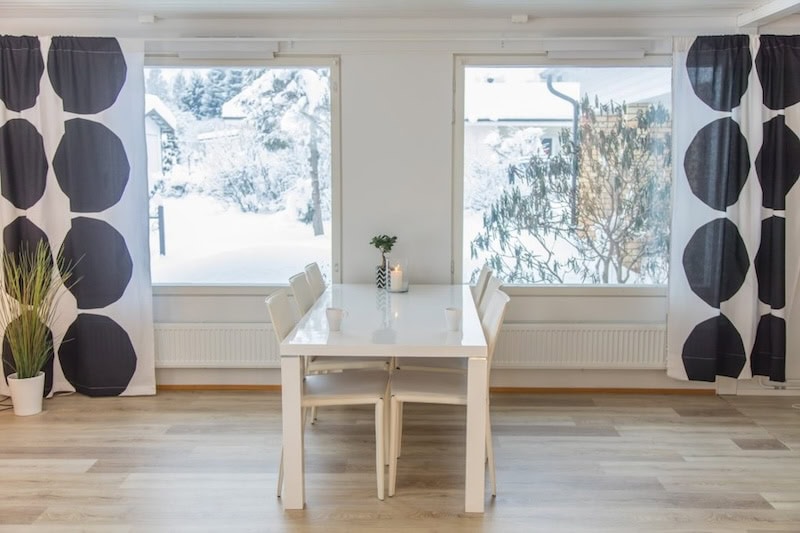 Sisäilmaremontti jälkeen kuva. Kuvassa ilmanvaihtoremontti rivitaloon toteutettuna.