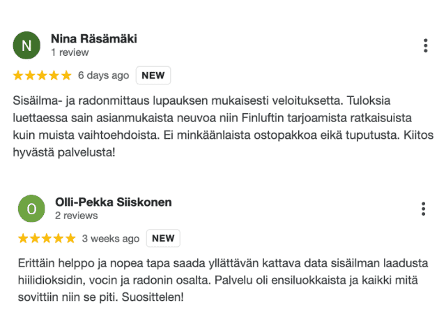 Ilmainen sisäilmamittaus kokemuksia listattuna. Katso mitä maksuton sisäilman laadun mittaus antoi heille.